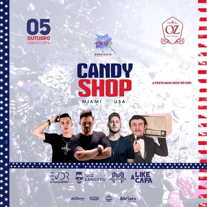 Candy Shop | OZ Music and Fantasy | OndeTemBalada.com