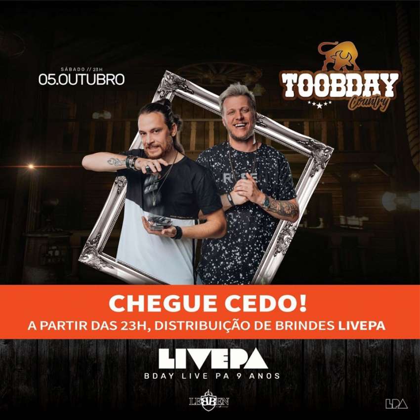 Toobday Country | Lebben Eco Lounge | OndeTemBalada.com