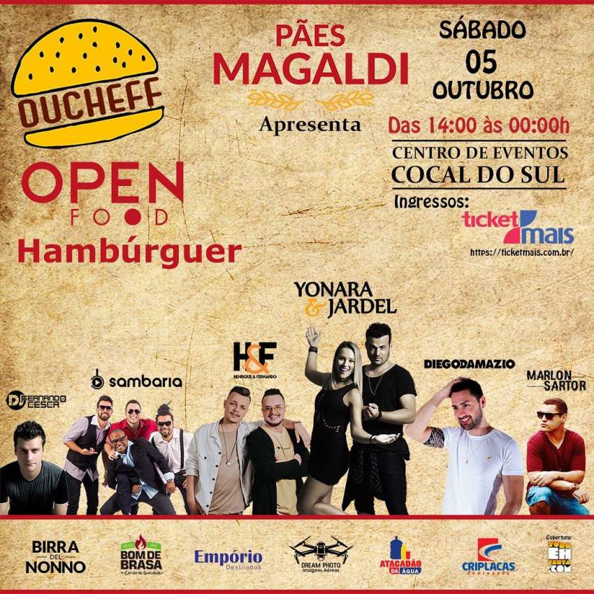 Ducheff Fest | Centro de Eventos Jardim Itália | OndeTemBalada.com