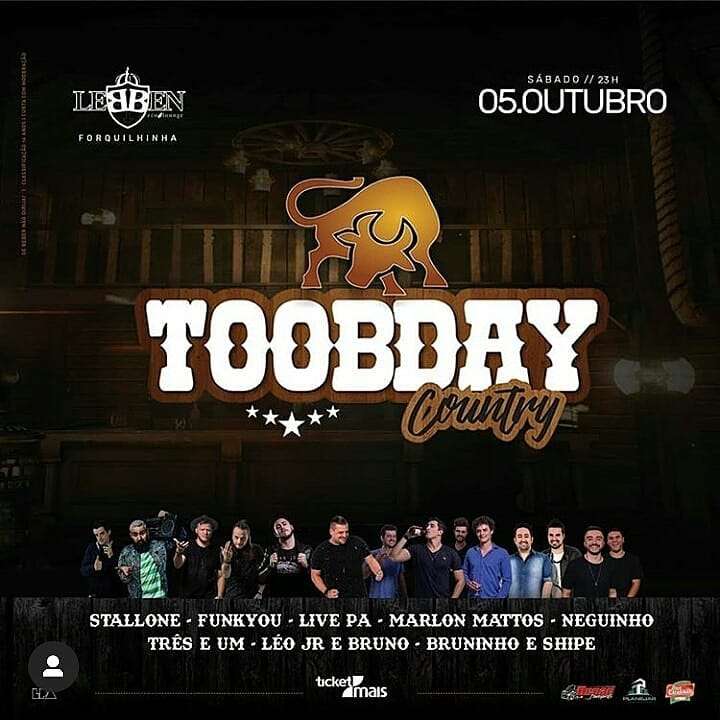 Toobday Country | Lebben Eco Lounge | OndeTemBalada.com