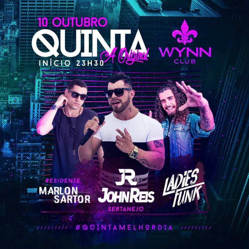 Quinta A Original | Wynn Club | OndeTemBalada.com