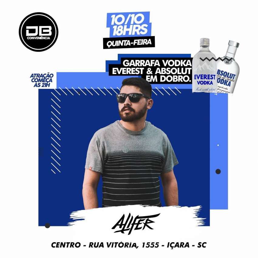 Alifer | DB Conveniência | OndeTemBalada.com