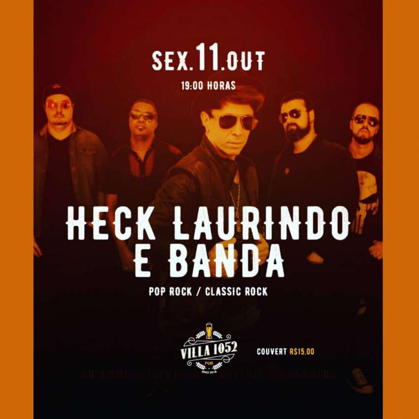 Heck Laurindo e Banda | Villa 1052 | OndeTemBalada.com