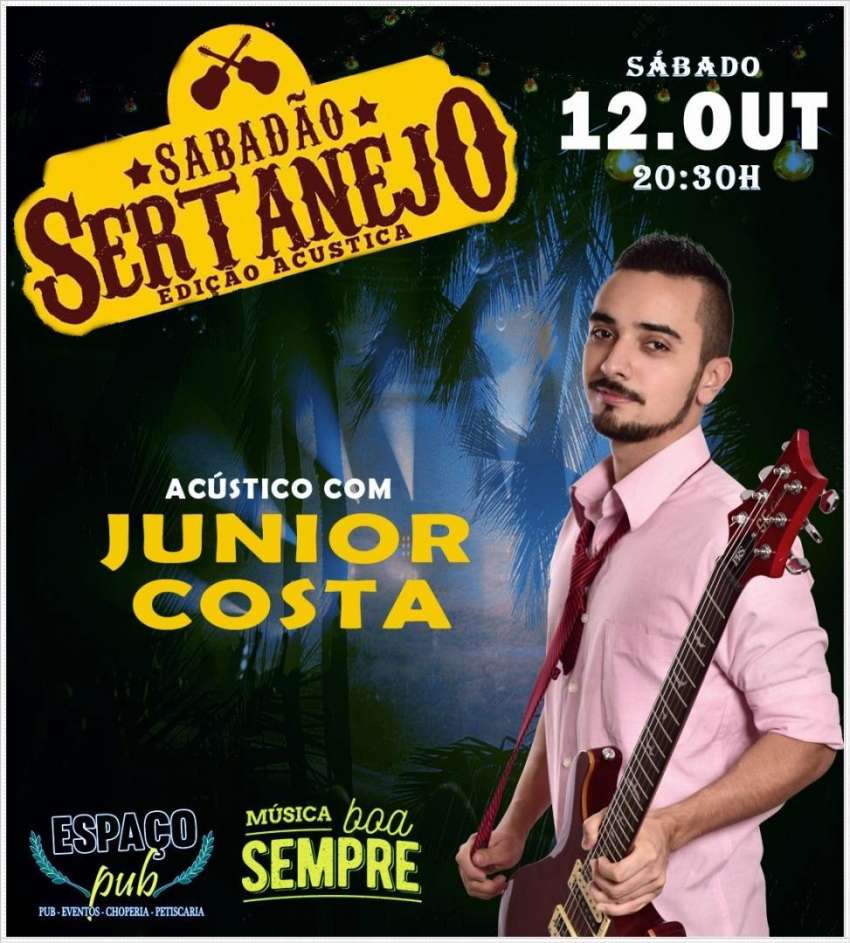 Sabadão Sertanejo | Espaço Pub Pizzaria Comilão | OndeTemBalada.com