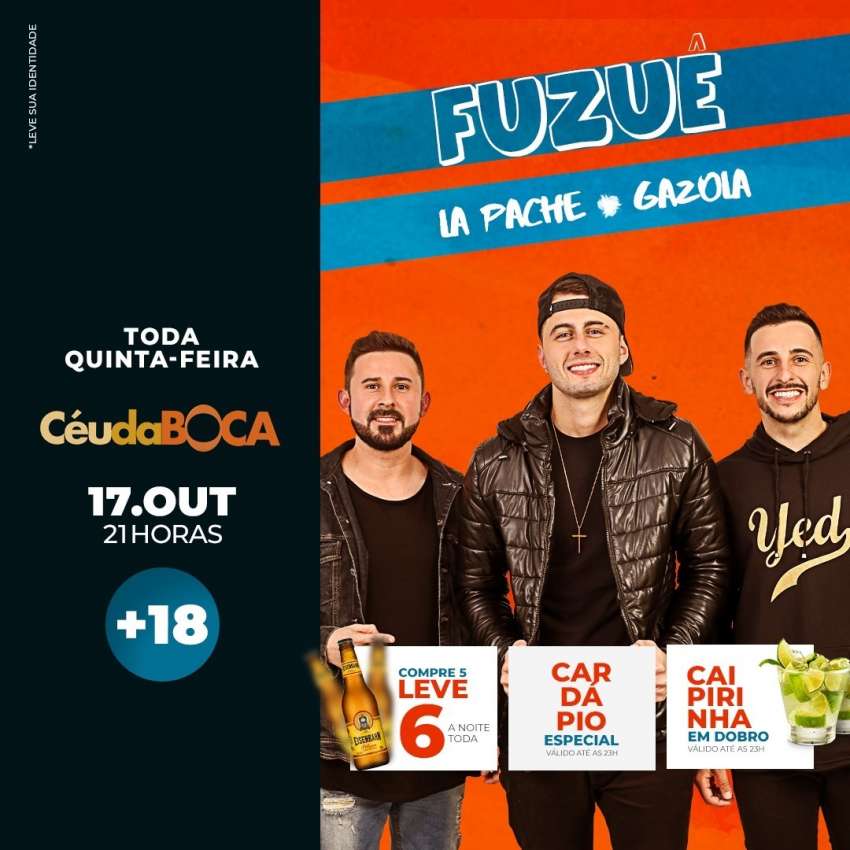 Fuzue  | Céu da Boca | OndeTemBalada.com