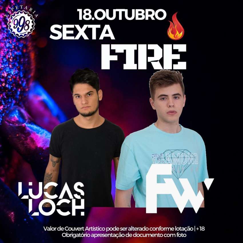 Sexta Fire | Espetaria 998 | OndeTemBalada.com