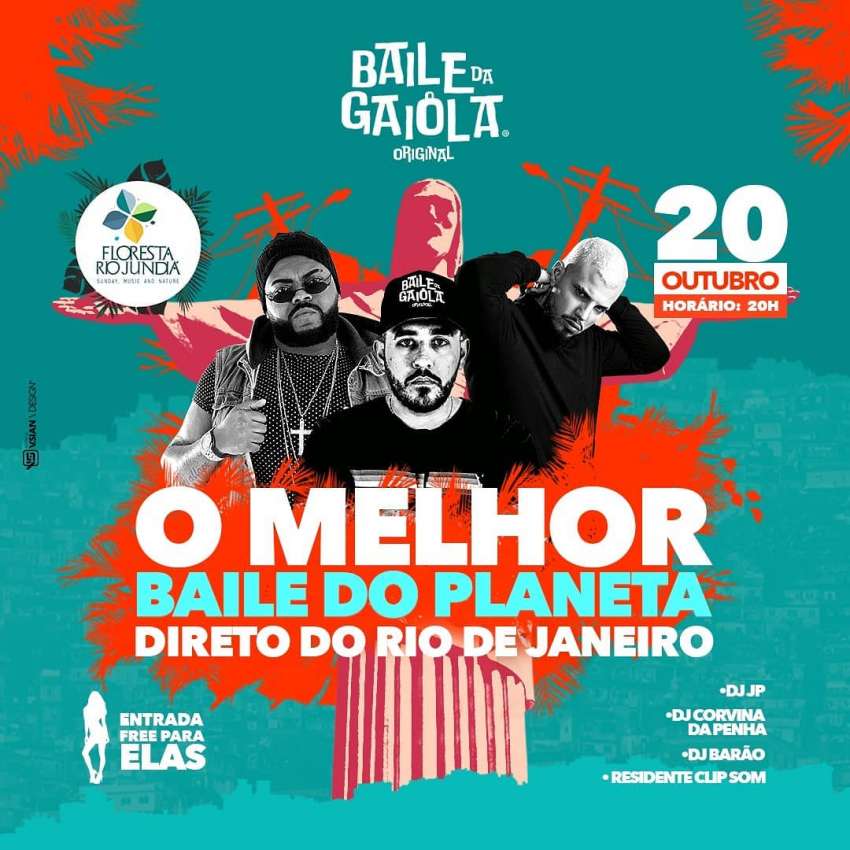 Baile da Gaiola | Clube Floresta | OndeTemBalada.com