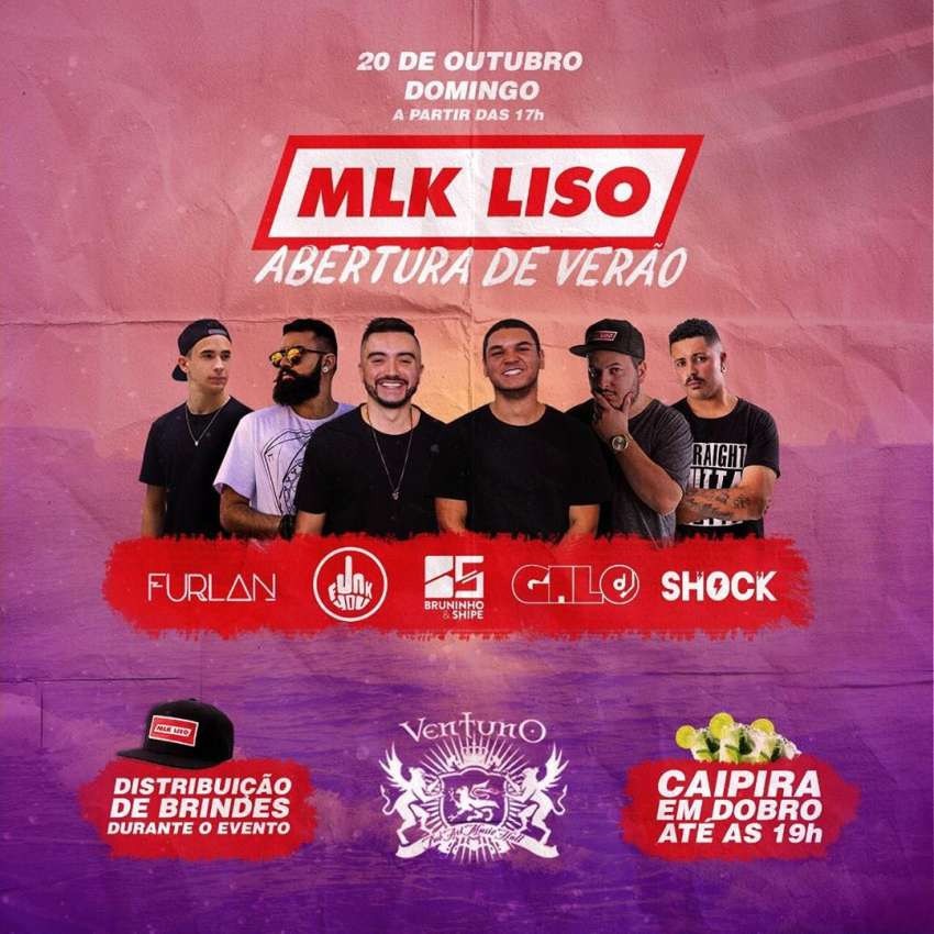 MLK Liso | Ventuno Pub | OndeTemBalada.com