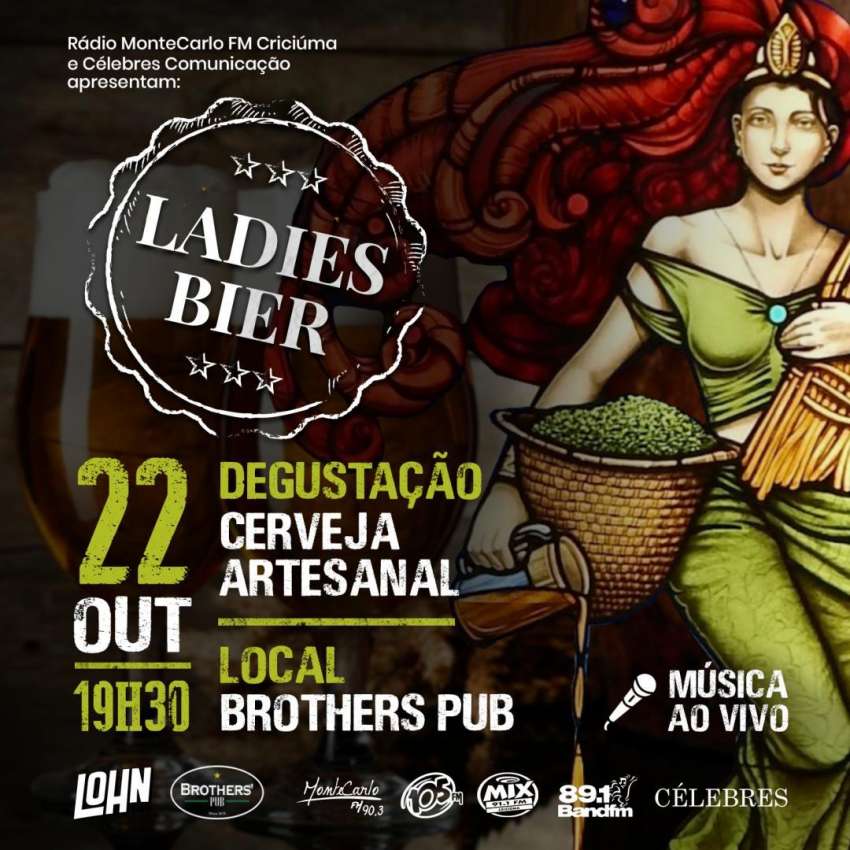 Ladies Bier | Brothers' Pub | OndeTemBalada.com