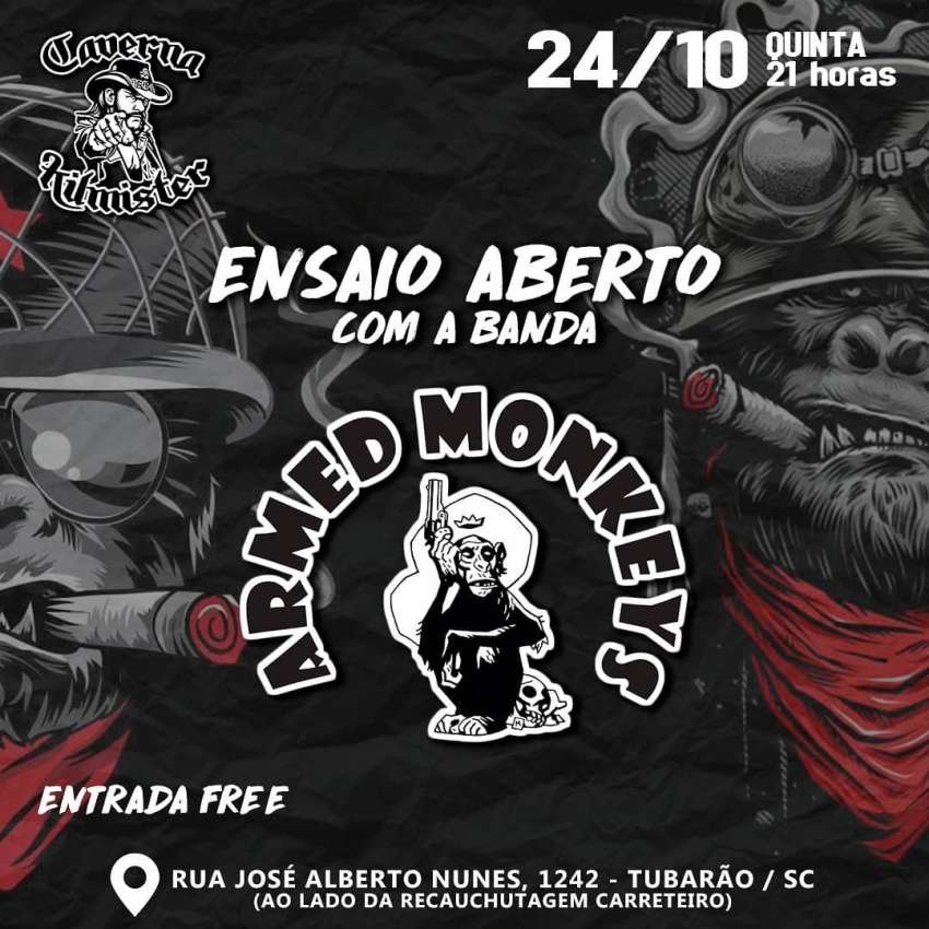 Ensaio Aberto | Caverna Kilmister | OndeTemBalada.com