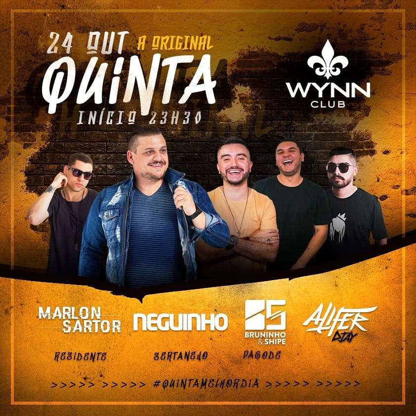 Quinta A Original | Wynn Club | OndeTemBalada.com