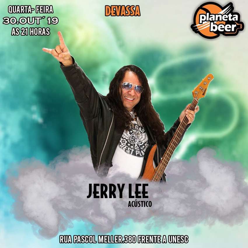 Jerry Lee | Planeta Beer | OndeTemBalada.com