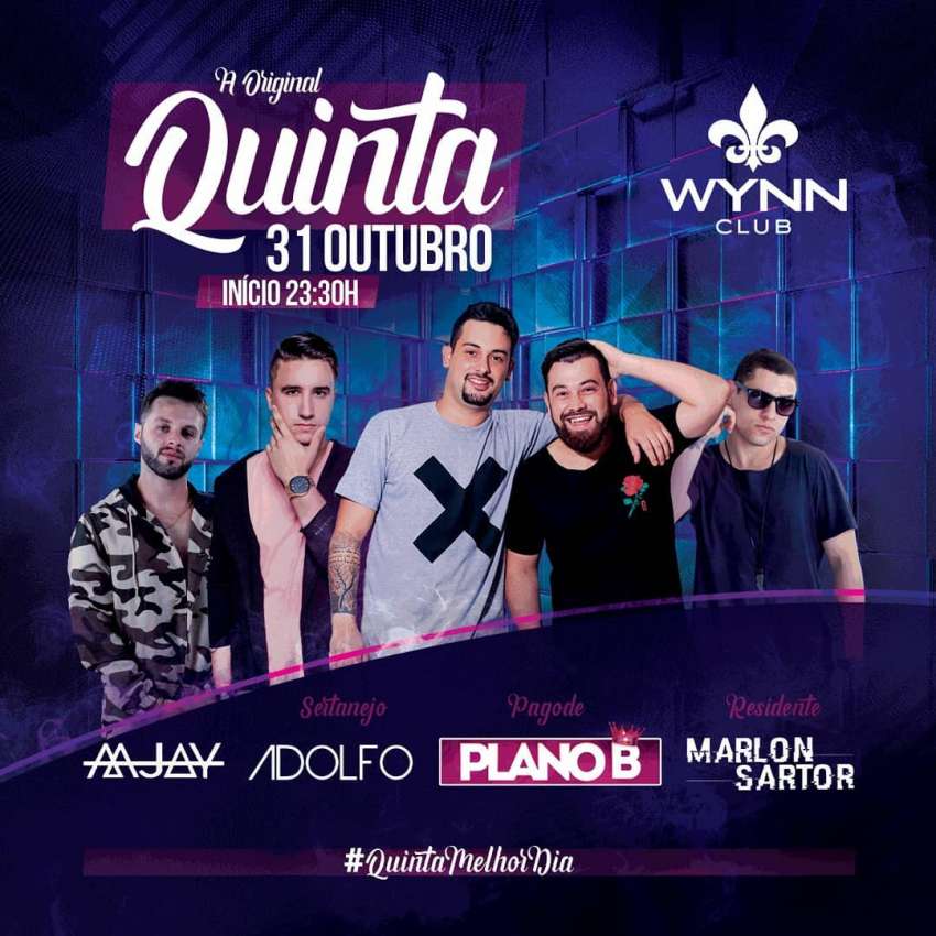 Quinta A Original | Wynn Club | OndeTemBalada.com