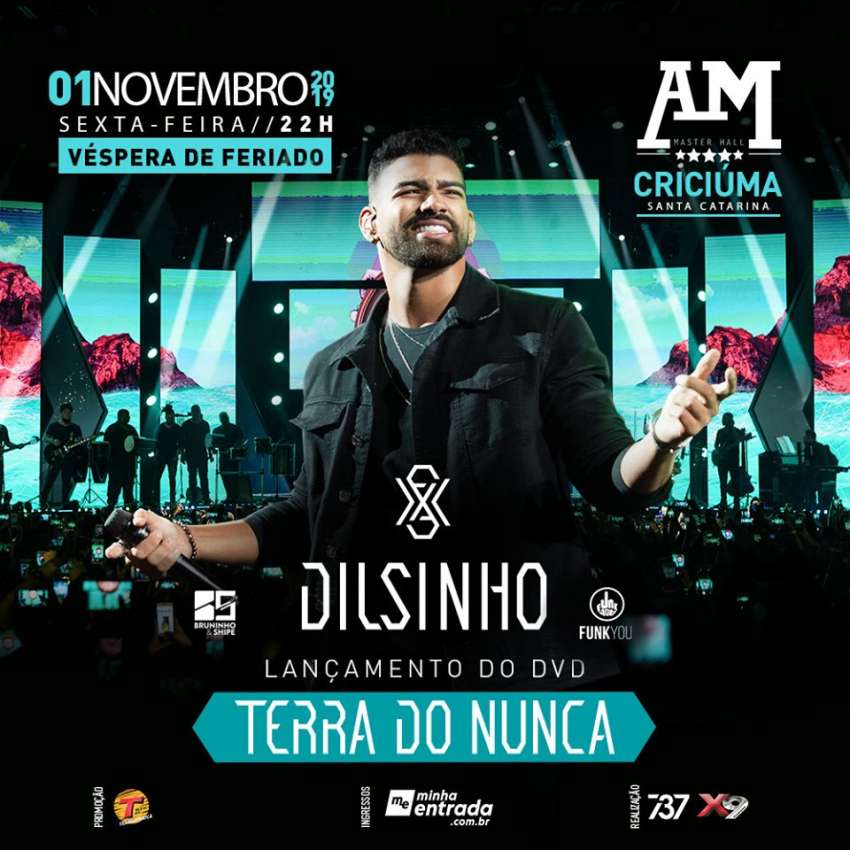 Dilsinho | AM Master Hall | OndeTemBalada.com