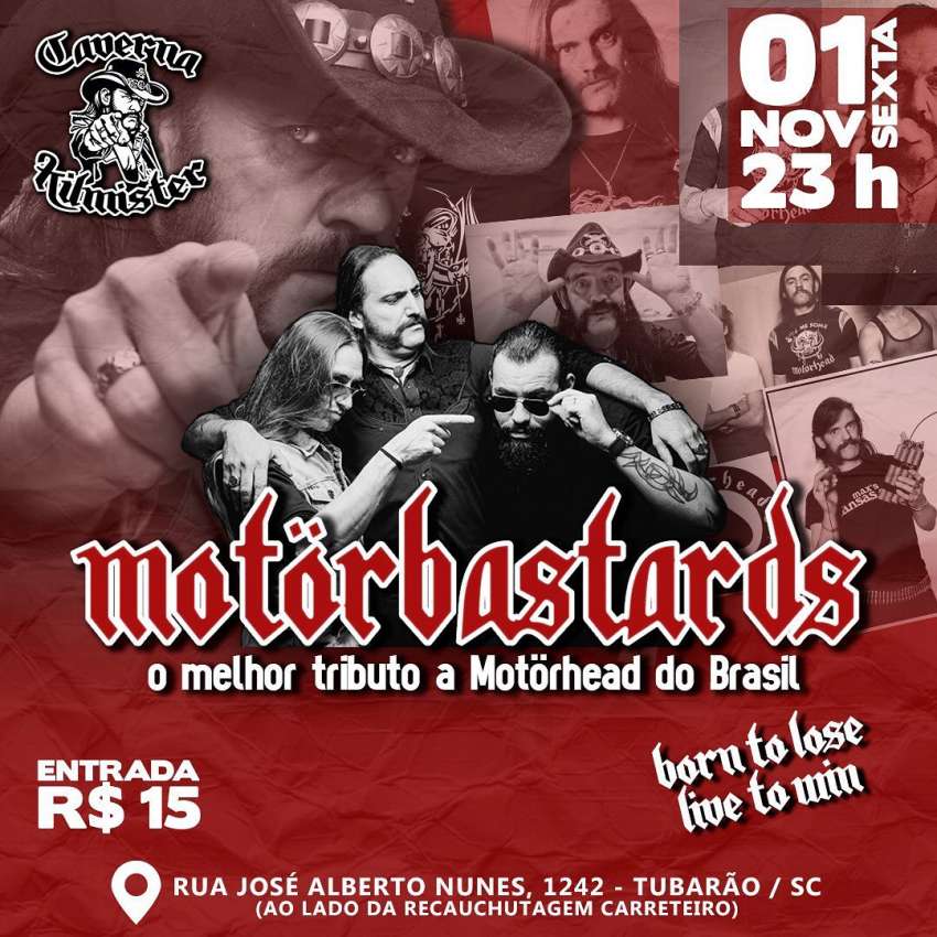 Motorbastards | Caverna Kilmister | OndeTemBalada.com