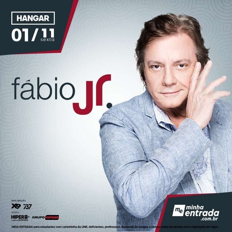 Fábio Jr. | Hangar | OndeTemBalada.com