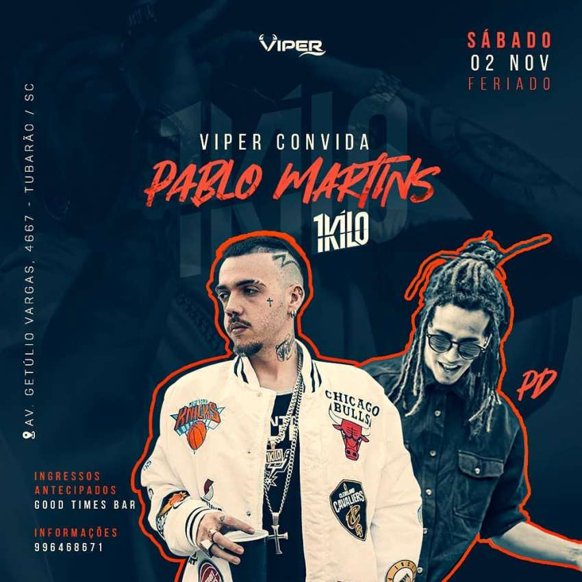 Pablo Martins | Viper | OndeTemBalada.com