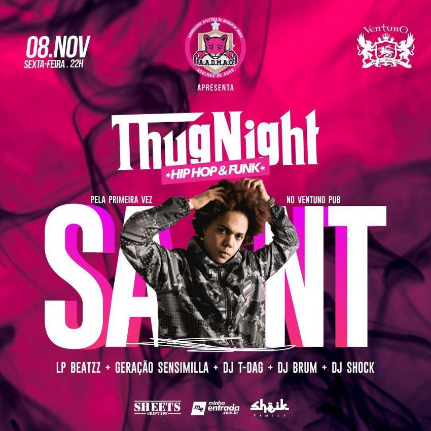 ThugNight | Ventuno Pub | OndeTemBalada.com