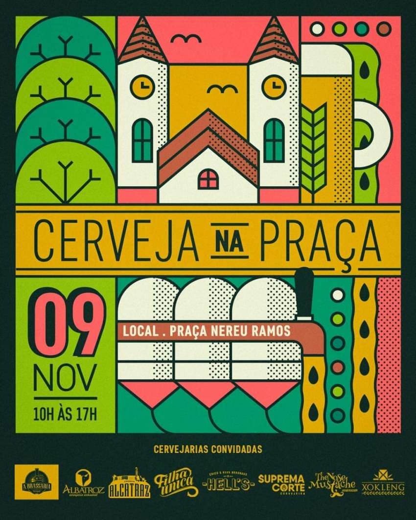 Cerveja na Praça | Praça Nereu Ramos | OndeTemBalada.com