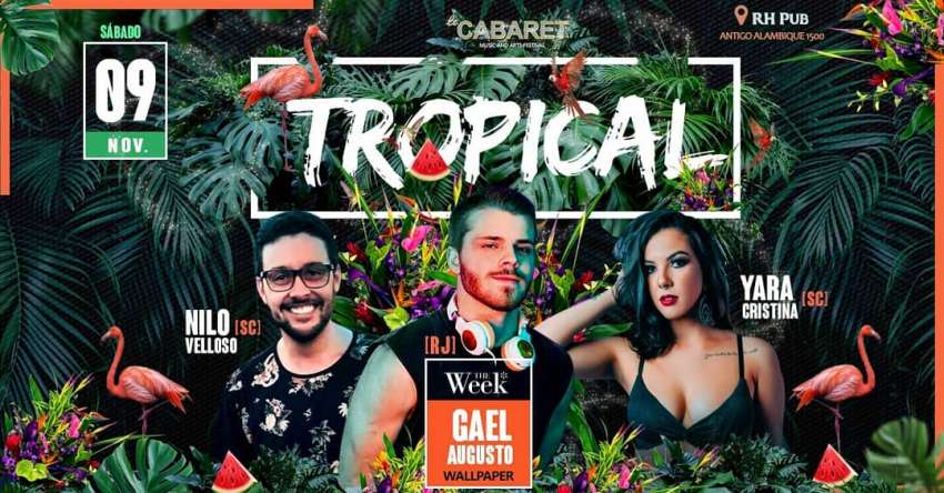 Tropical | RH80' Bar | OndeTemBalada.com