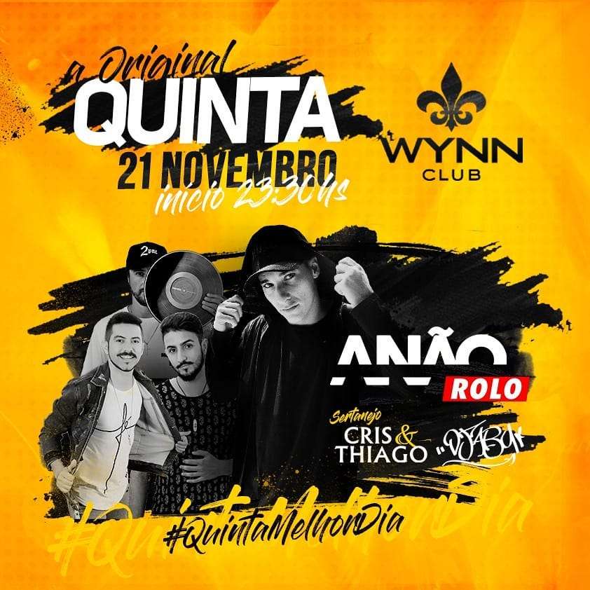 Quinta A Original | Wynn Club | OndeTemBalada.com