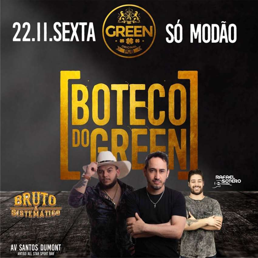 Boteco do Green | Green Original Pub | OndeTemBalada.com