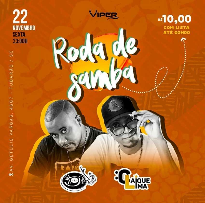 Roda de Samba | Viper | OndeTemBalada.com