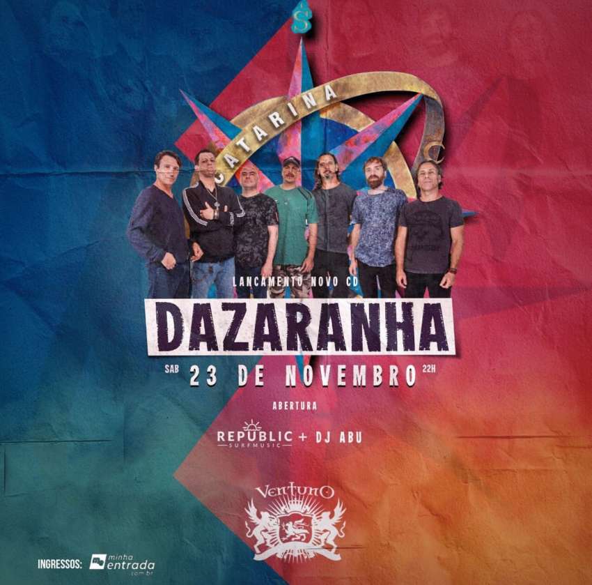 Dazaranha | Ventuno Pub | OndeTemBalada.com