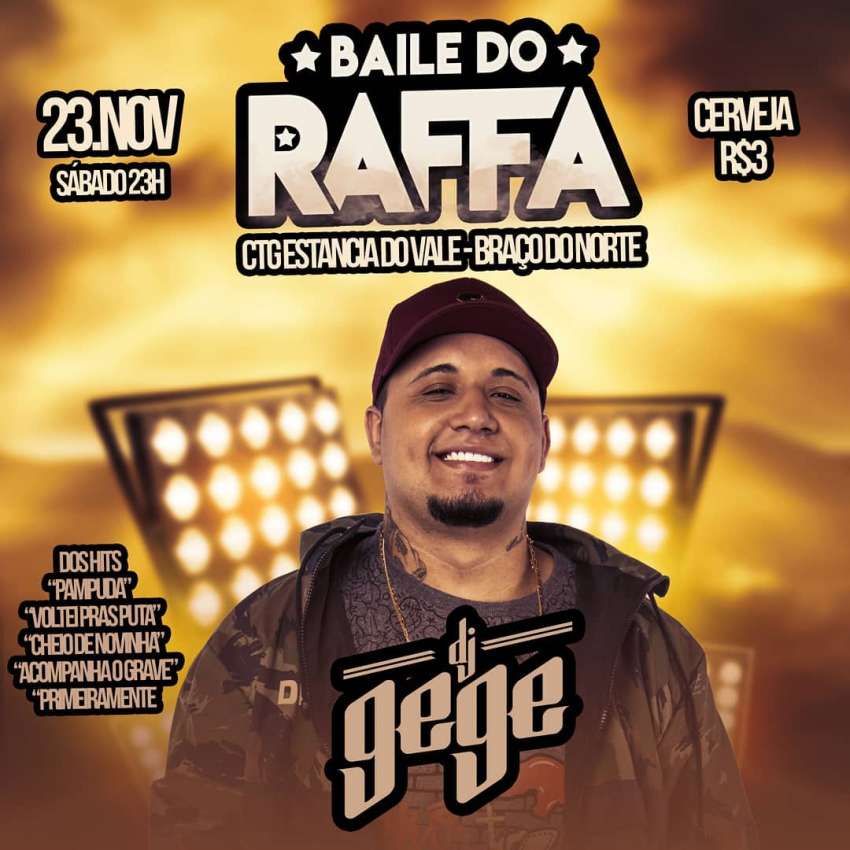 Baile do Raffa | CTG Vale da Amizade | OndeTemBalada.com