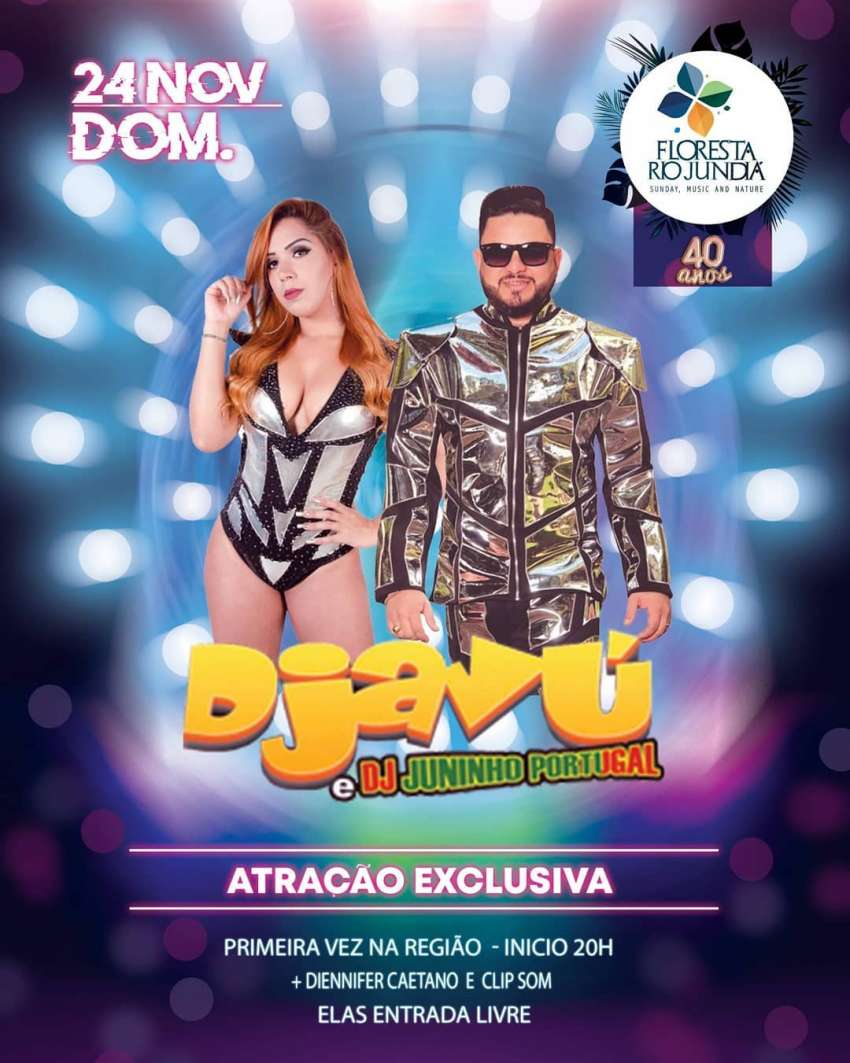 Djavú | Clube Floresta | OndeTemBalada.com