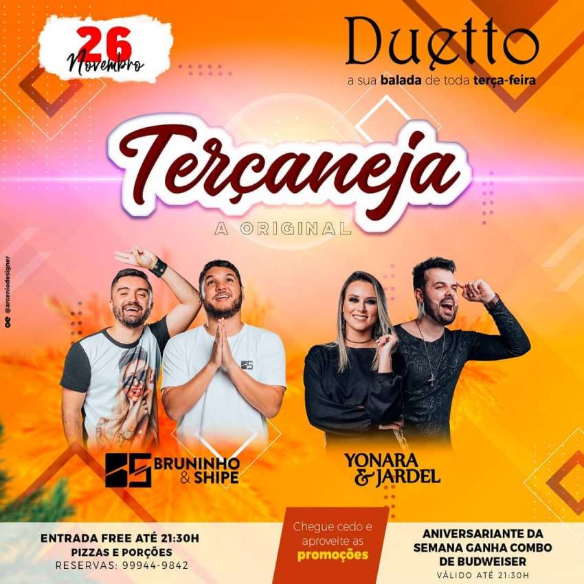 Terçaneja | Duetto | OndeTemBalada.com