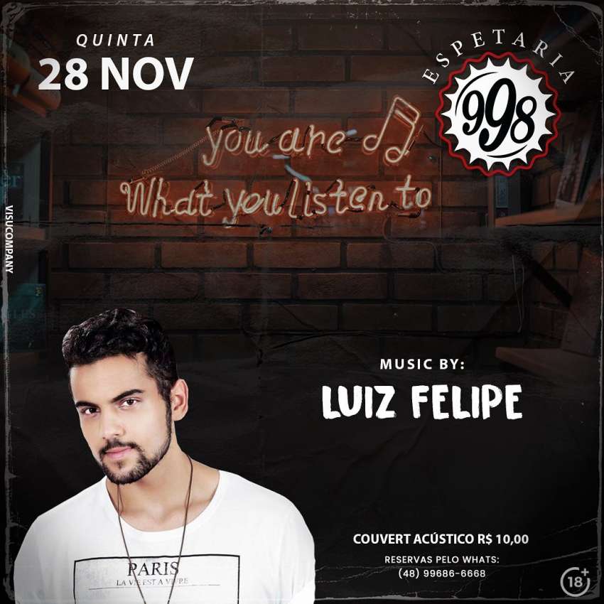 Luiz Felipe | Espetaria 998 | OndeTemBalada.com