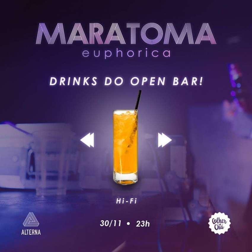 Maratoma Euphorica | Colher de Chá | OndeTemBalada.com