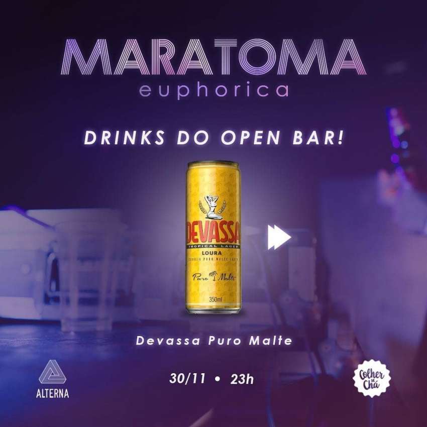 Maratoma Euphorica | Colher de Chá | OndeTemBalada.com