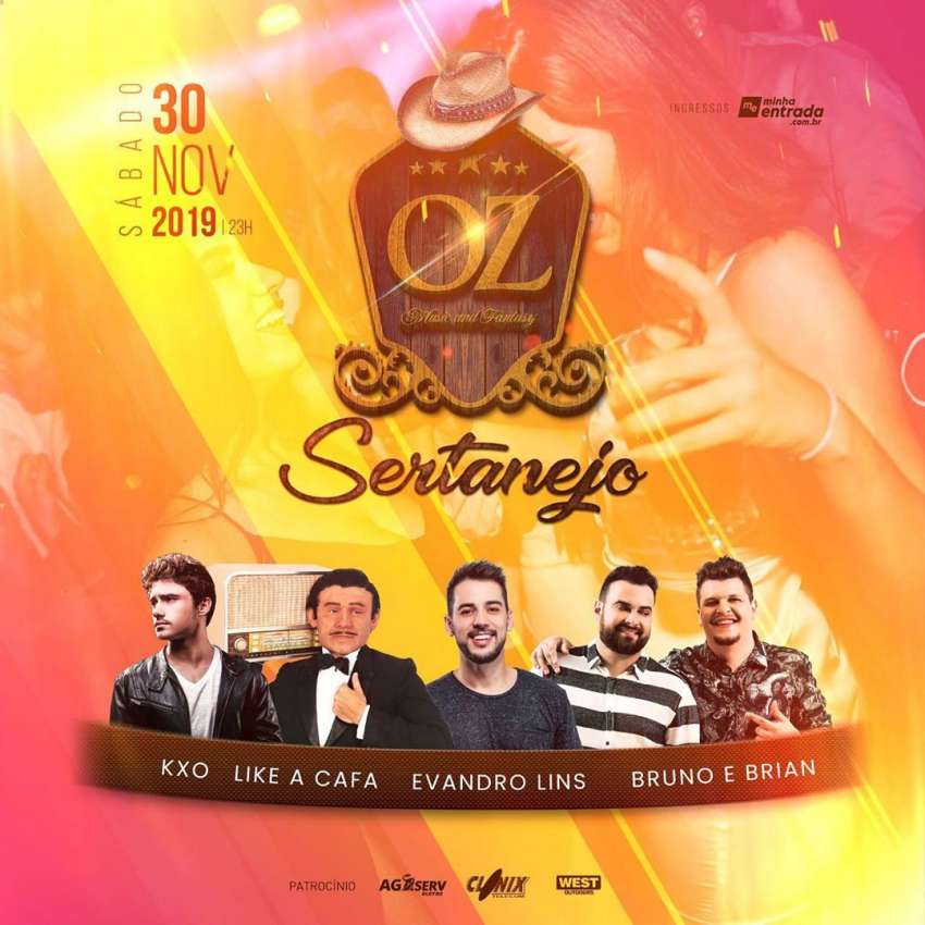 Sertanejo Oz | OZ Music and Fantasy | OndeTemBalada.com