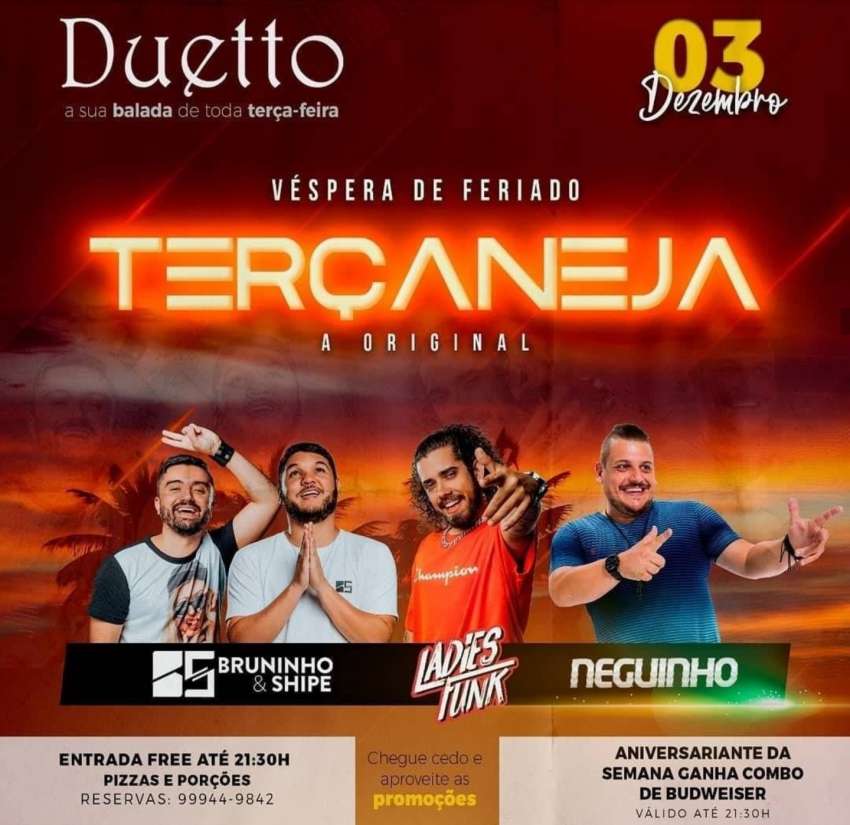 Terçaneja | Duetto | OndeTemBalada.com