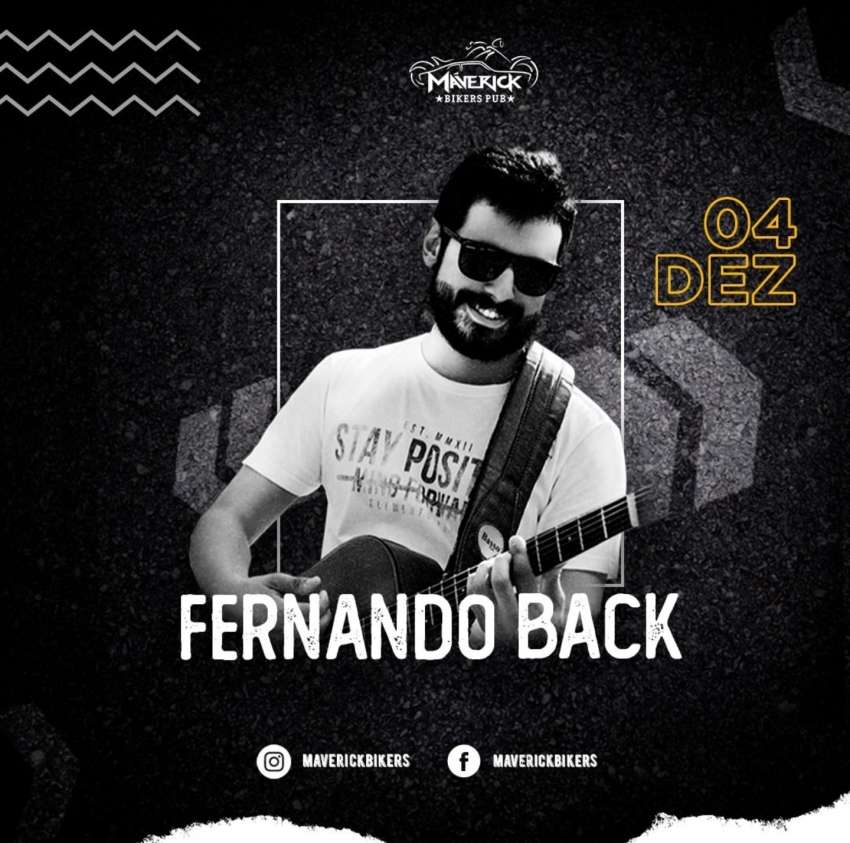 Fernando Back | Maverick Bikers Pub | OndeTemBalada.com