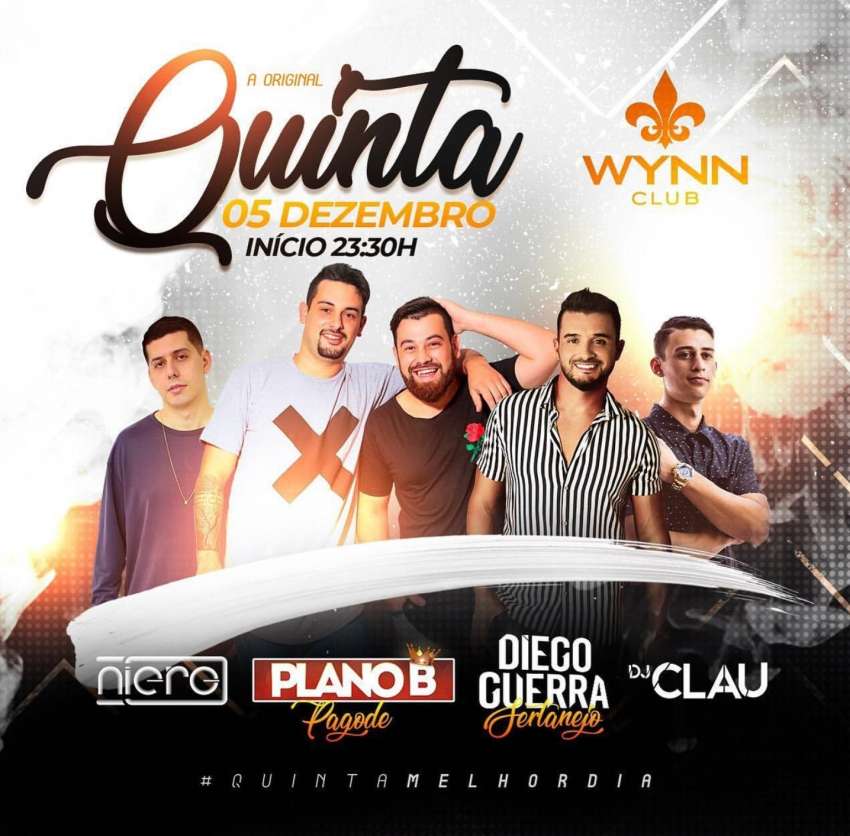 Quinta | Wynn Club | OndeTemBalada.com