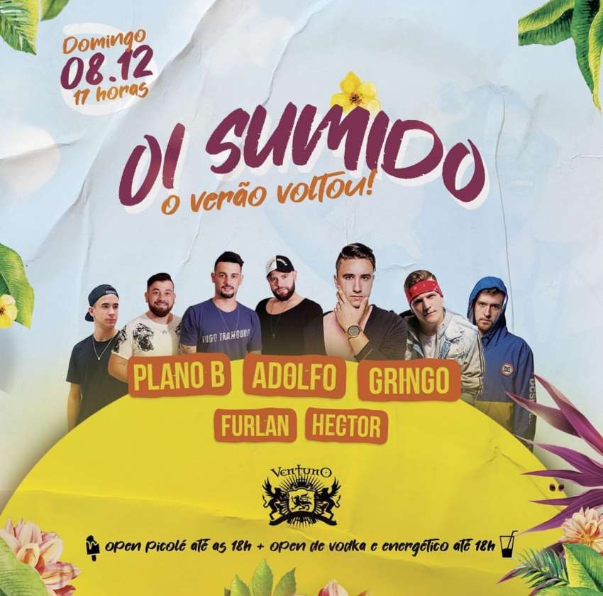 Oi Sumido | Ventuno Pub | OndeTemBalada.com