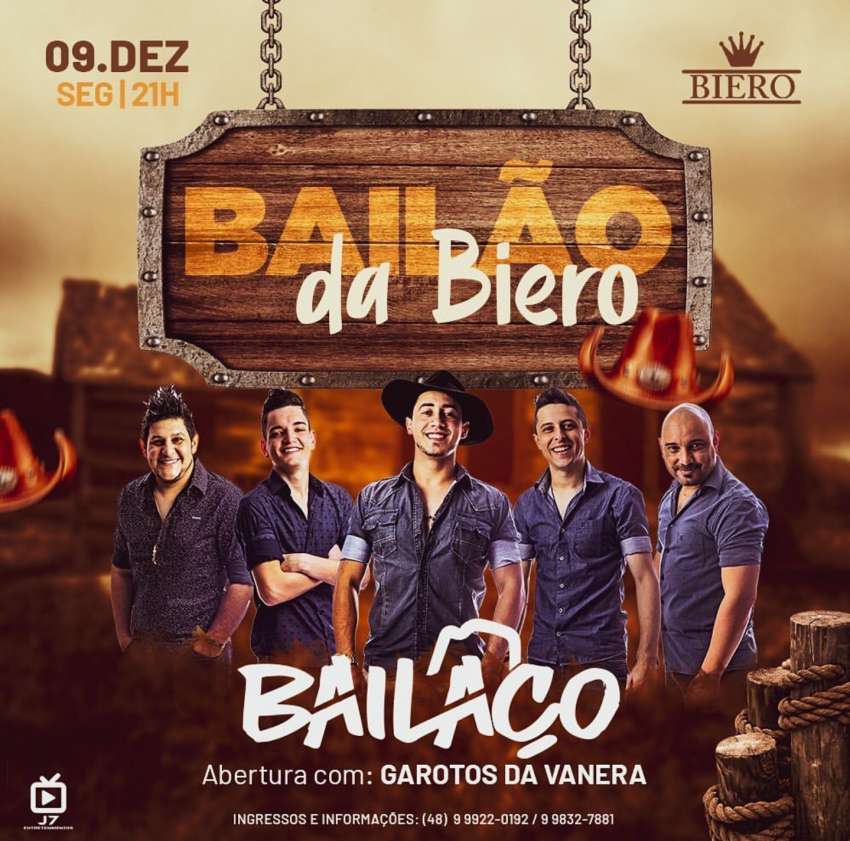 Bailão da Biero | Biero Rotisserie & Choperia | OndeTemBalada.com