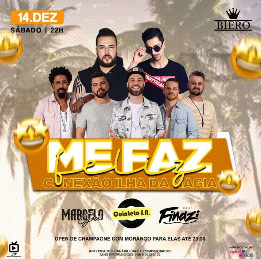 Me faz Feliz | Biero Rotisserie & Choperia | OndeTemBalada.com