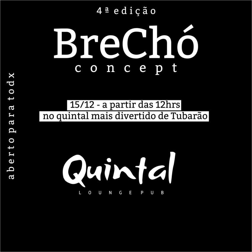 BreChó  | Quintal Lounge Pub | OndeTemBalada.com