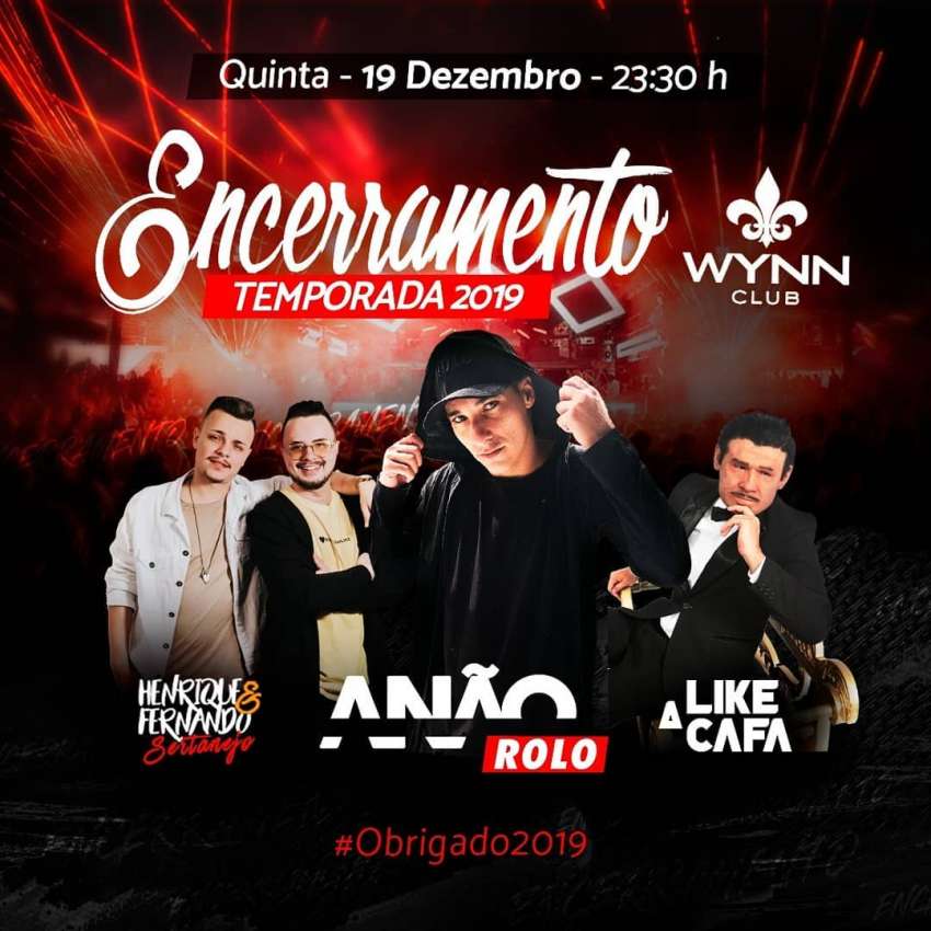 Encerramento | Wynn Club | OndeTemBalada.com