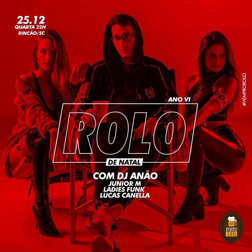 Rolo de Natal | Posto Beer | OndeTemBalada.com