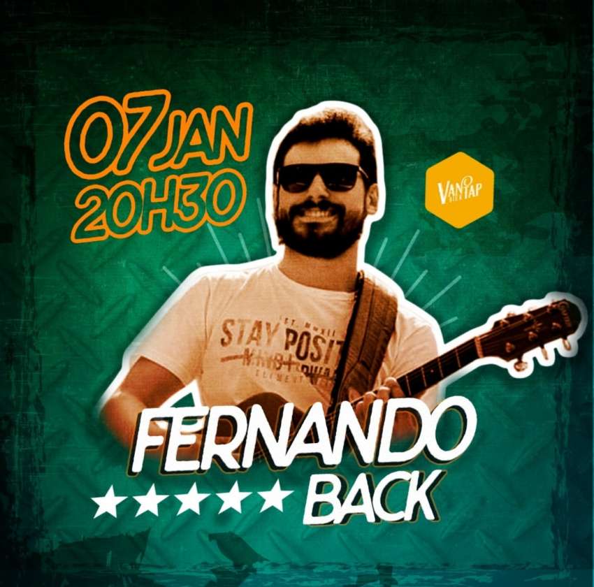 Fernando Back | Van Tap Bier  | OndeTemBalada.com