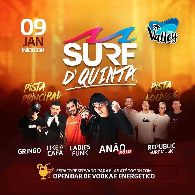 Surf D'Quinta | Valley Beach Club | OndeTemBalada.com