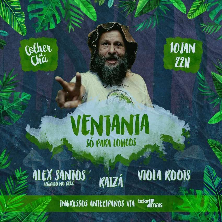 Ventania | Colher de Chá | OndeTemBalada.com