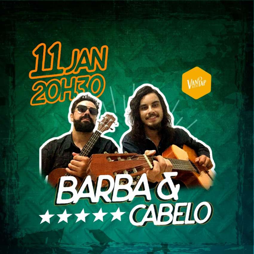 Barba & Cabelo | Van Tap Bier  | OndeTemBalada.com