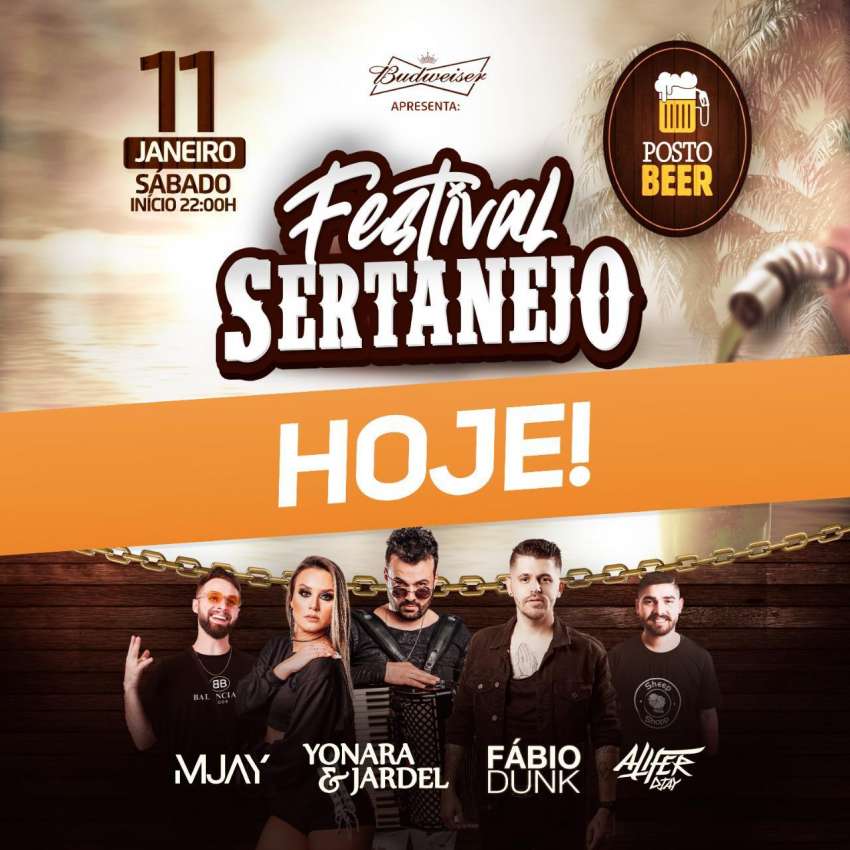 Festival Sertanejo | Posto Beer | OndeTemBalada.com