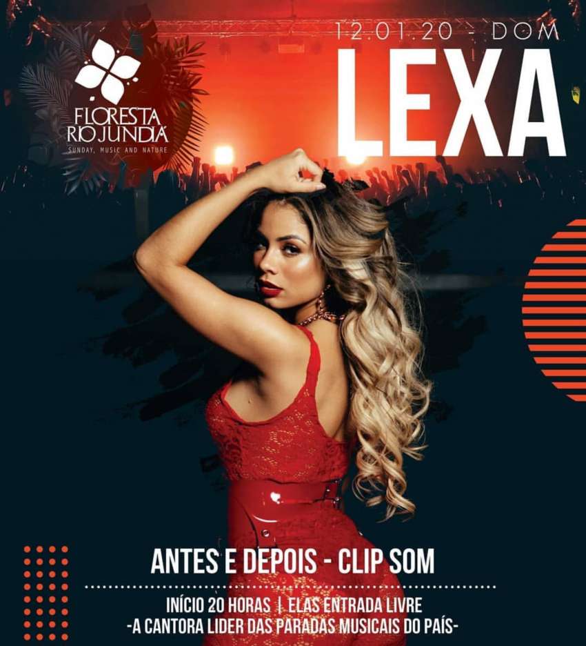 Lexa | Floresta Rio Jundia  | OndeTemBalada.com